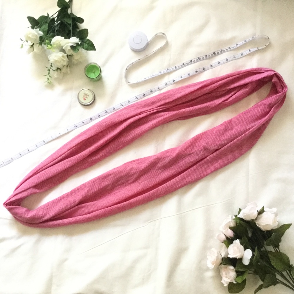 Pink Infinity Scarf - Picture 2 of 4